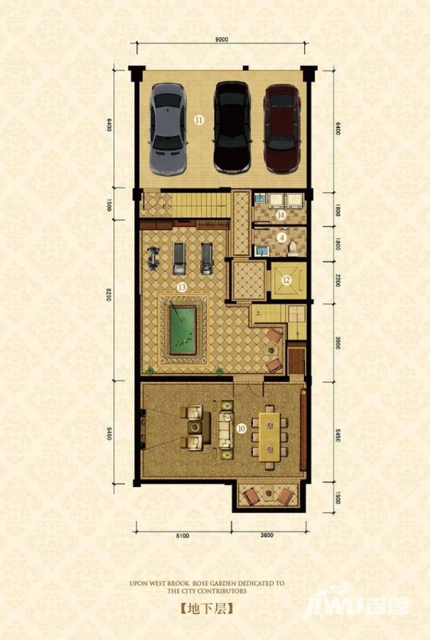 溪上玫瑰园普通住宅503㎡户型图