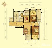 绿城翡翠湾普通住宅89.4㎡户型图