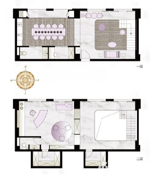 天鸿美和院普通住宅86㎡户型图