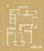 富力西溪悦居4室2厅2卫139㎡户型图