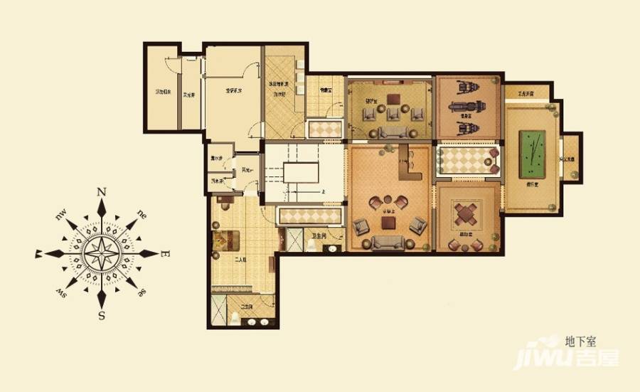 桃花源普通住宅451㎡户型图