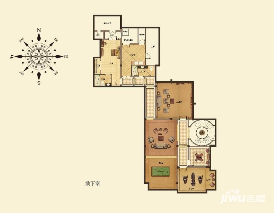 桃花源普通住宅457㎡户型图