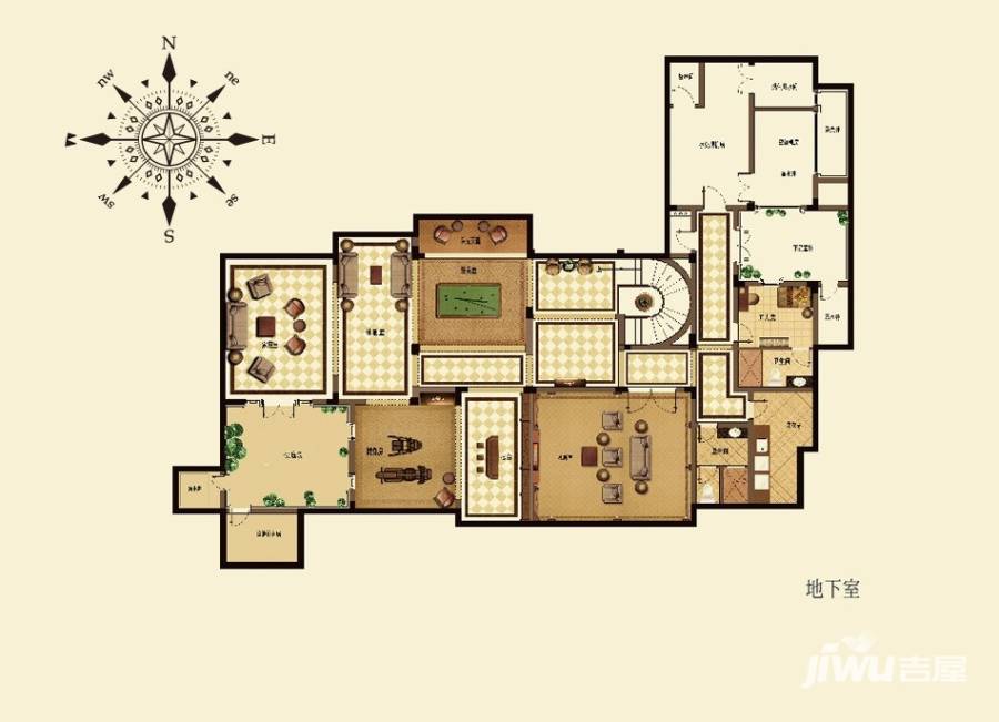 桃花源普通住宅503㎡户型图