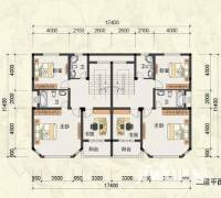 西墅锦园4室2厅5卫255㎡户型图