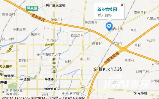 新乡碧桂园(卫辉市)位置交通图