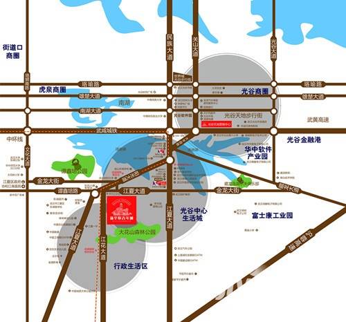 新华联青年城位置交通图图片