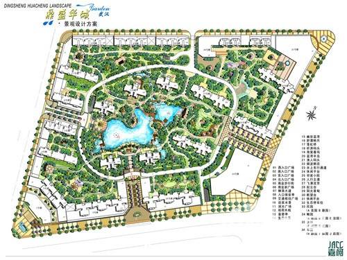 鼎盛华城规划图图片