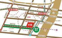 中国中铁世纪金桥位置交通图