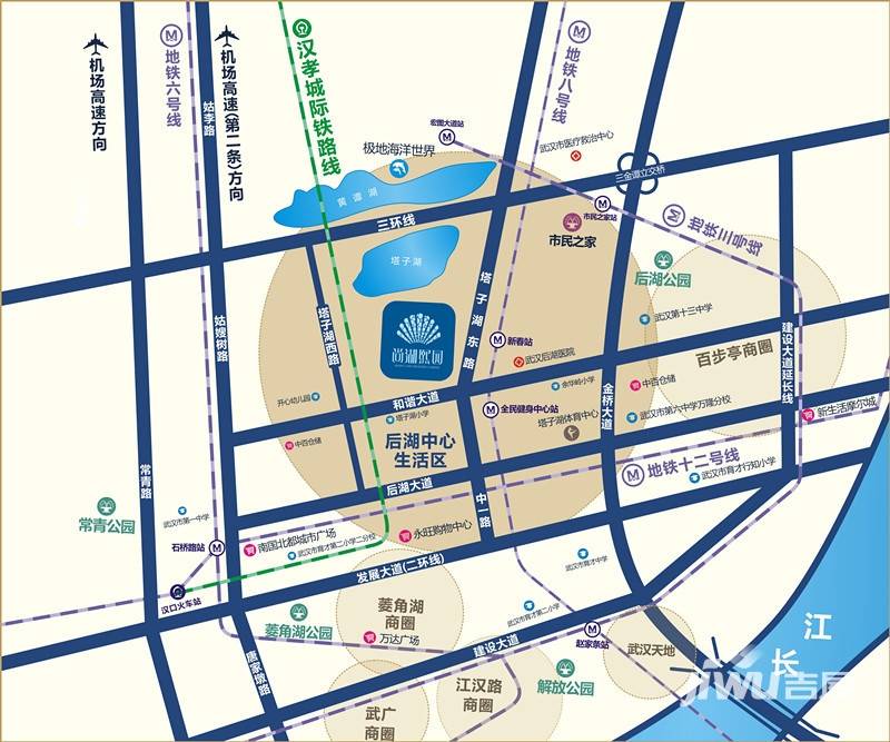 尚湖熙园位置交通图图片