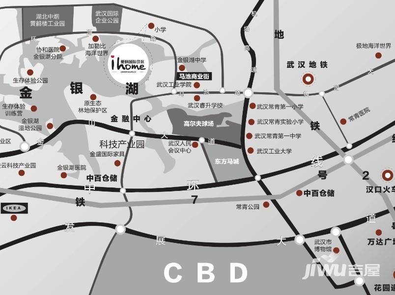 府上位置交通图图片