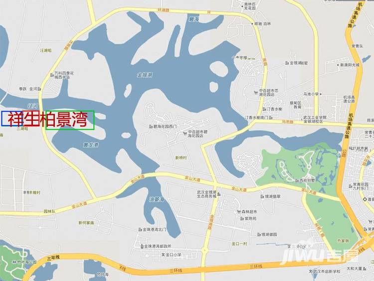 祥生柏景湾位置交通图图片
