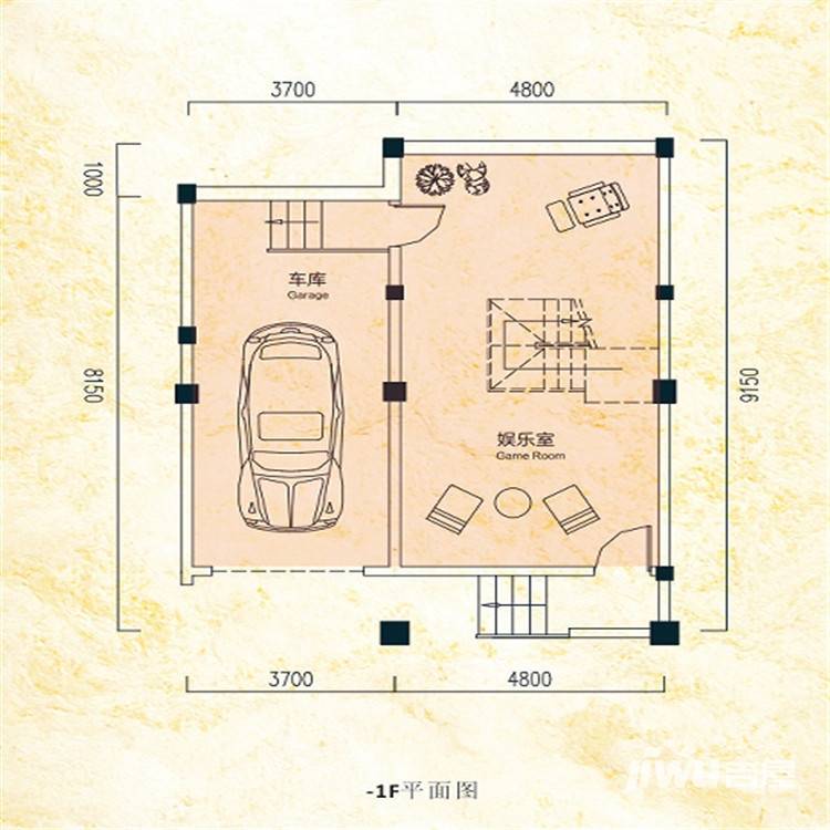 龙苑澜岸4室3厅4卫202㎡户型图