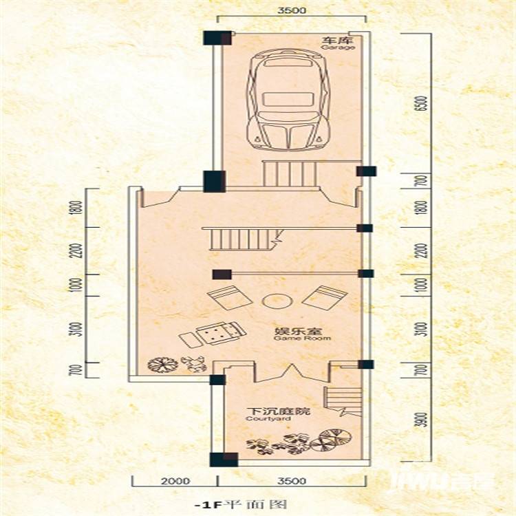 龙苑澜岸5室4厅3卫191.5㎡户型图