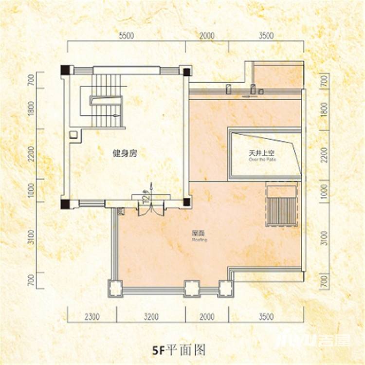 龙苑澜岸5室4厅3卫233.9㎡户型图