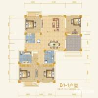 中大水墨兰轩普通住宅148㎡户型图