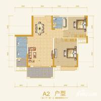 中大水墨兰轩普通住宅87㎡户型图