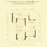 世界城米兰映象普通住宅82㎡户型图