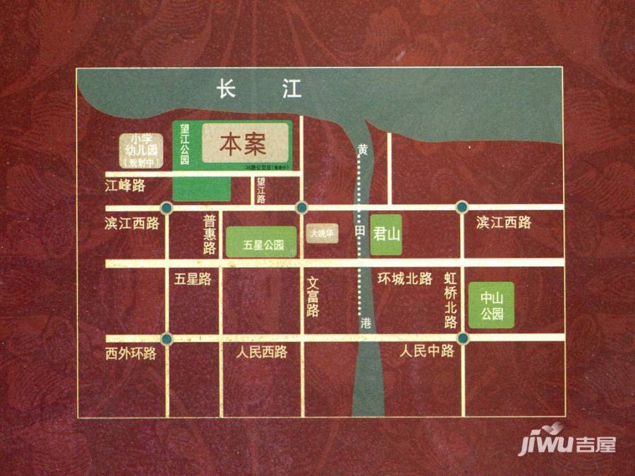 怡江城位置交通图图片