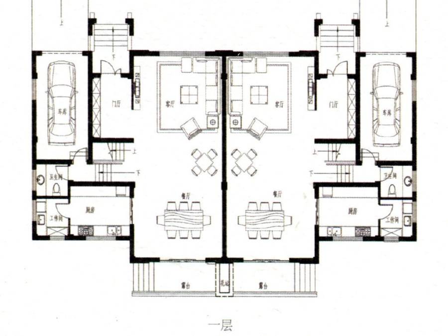 弘建公园国际普通住宅311.5㎡户型图