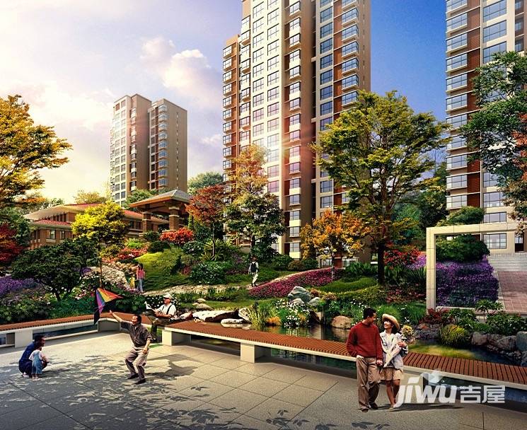泰达风景效果图图片