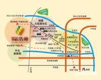 华城浩苑位置交通图2
