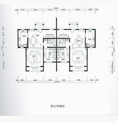 合生京津新城3室2厅0卫173.7㎡户型图