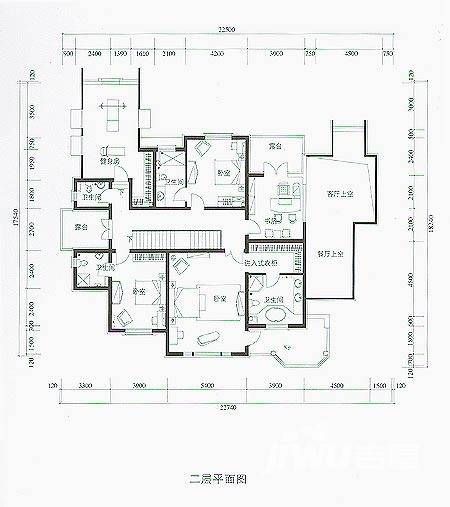 合生京津新城5室5厅0卫520.4㎡户型图