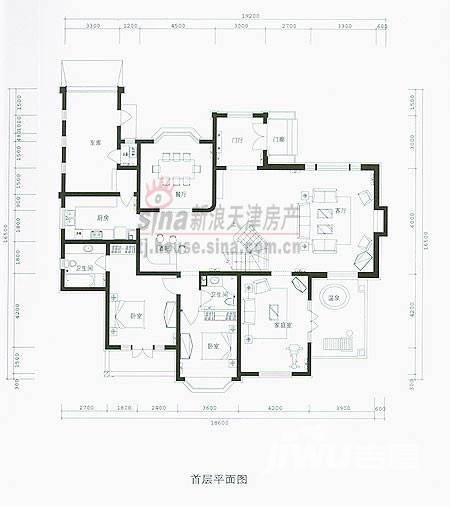 合生京津新城4室4厅0卫367.5㎡户型图