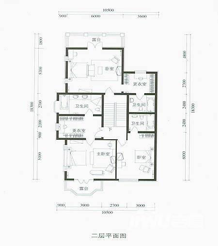 合生京津新城4室3厅0卫426.9㎡户型图