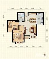 巴登巴登普通住宅88㎡户型图