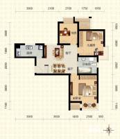 巴登巴登普通住宅91㎡户型图