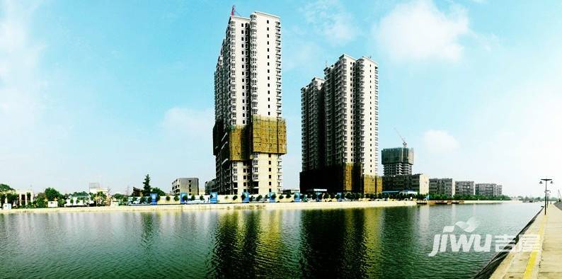 海兴水岸新城实景图图片