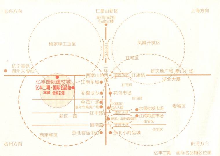 亿丰怡家公馆位置交通图