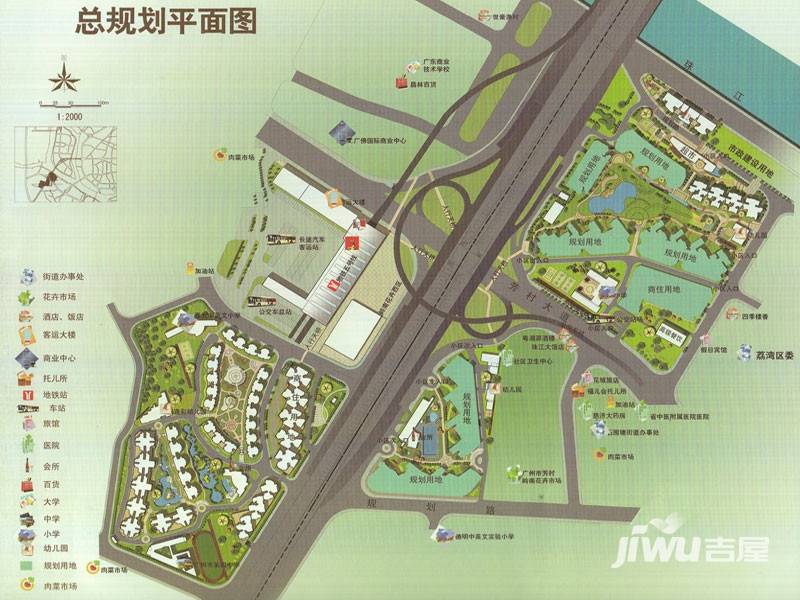新世界凯粤湾规划图图片