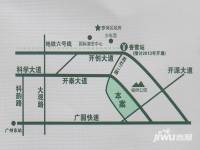万科东荟城位置交通图图片