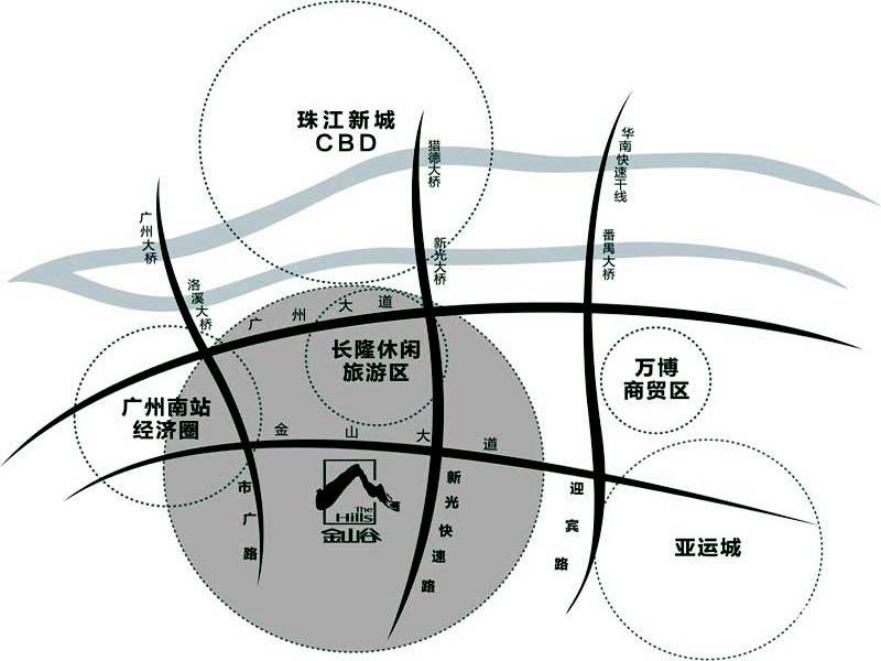 金山谷位置交通图图片