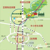 珠江壹城国际城位置交通图1