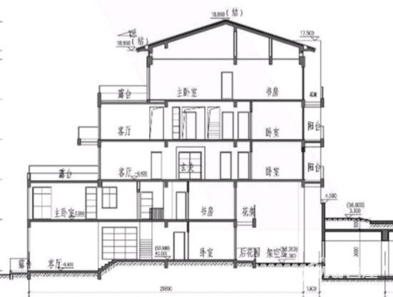 金湖翡翠山普通住宅300㎡户型图