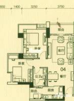 海伦春天普通住宅78.1㎡户型图