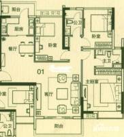 海伦春天普通住宅120.6㎡户型图