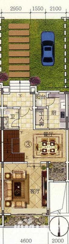 富力金港城7室3厅0卫236㎡户型图