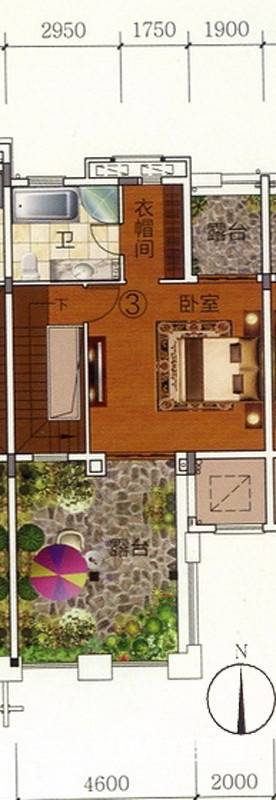 富力金港城7室3厅0卫236㎡户型图