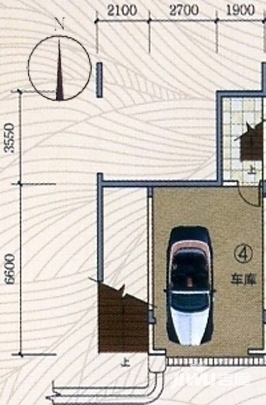 富力金港城5室3厅0卫224㎡户型图