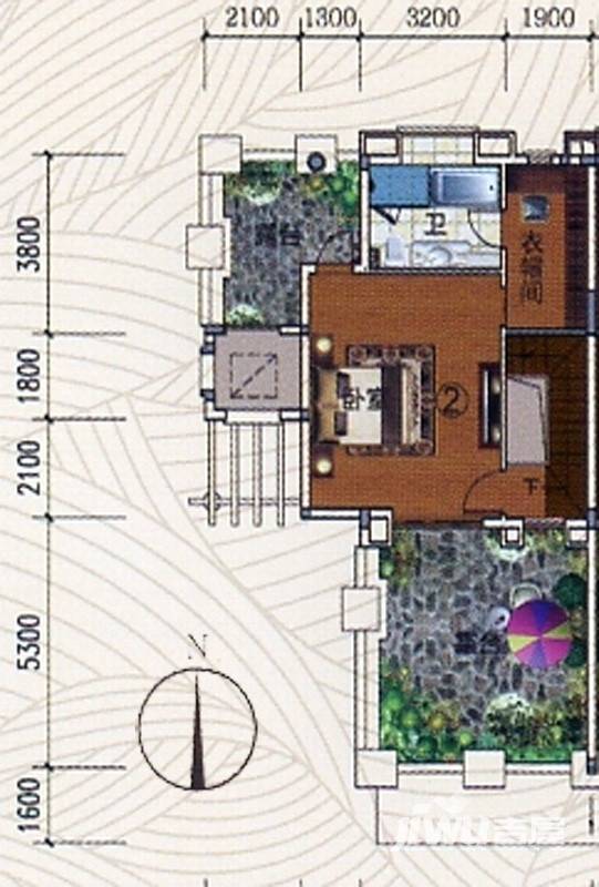 富力金港城4室3厅0卫207㎡户型图