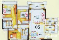 锦绣半岛3室2厅2卫113.2㎡户型图