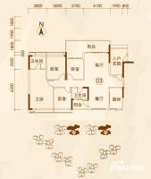 越秀·滨海珺城4室2厅2卫146㎡户型图