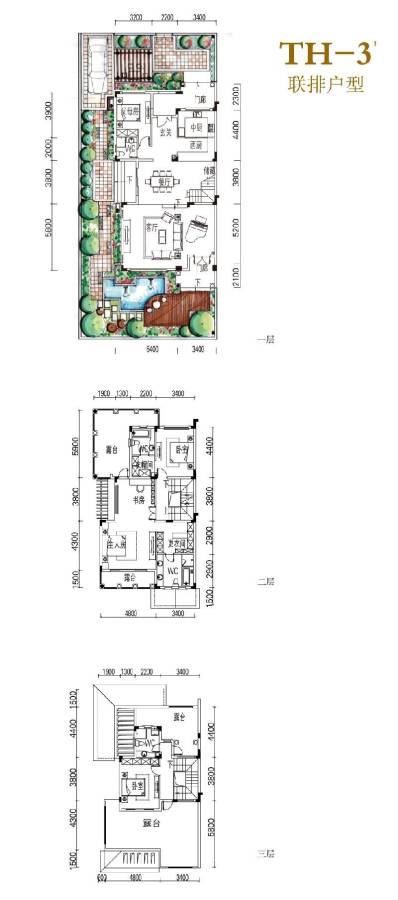 迪亚春天5室2厅4卫户型图