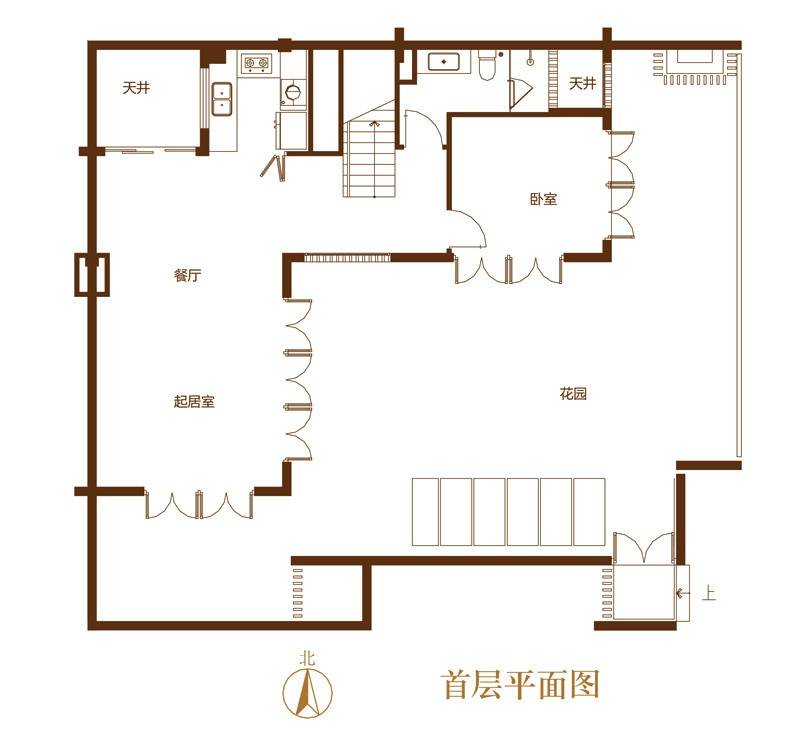 万科兰乔圣菲普通住宅157㎡户型图