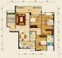 珠光南沙御景普通住宅135㎡户型图