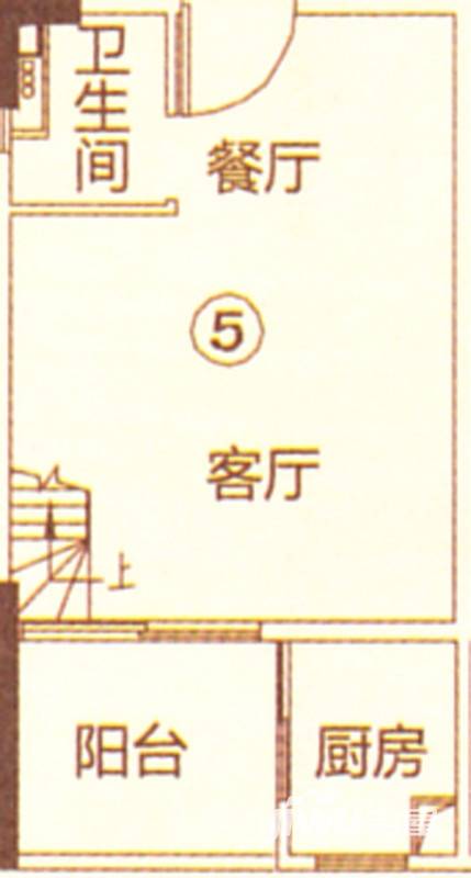 新都盛世名门普通住宅41㎡户型图